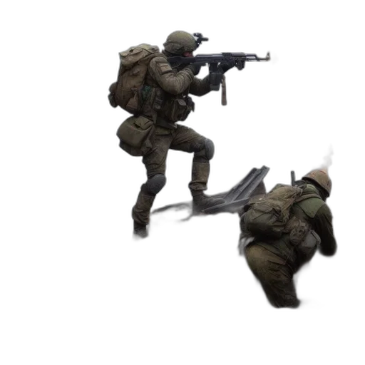 weapon, staff, jacket, creature, concept art, 3d render, pixel art, photorealistic transparent PNG cut-out