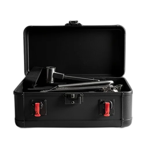 staff, weapon, robot, furniture, black, toolbox, textured, surface transparent PNG cut-out