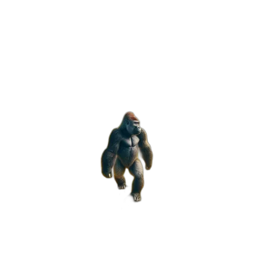 creature, animal, robot, jacket, concept art, 3d render, pixel art, photorealistic transparent PNG cut-out