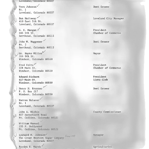 staff, mask, list, people, their, addresses, titles, shown transparent PNG cut-out