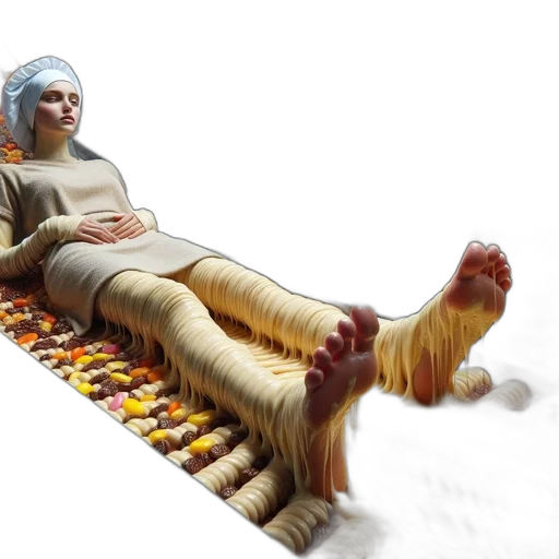 staff, hair, creature, furniture, 3d render, concept art, photorealistic, fantasy art transparent PNG cut-out