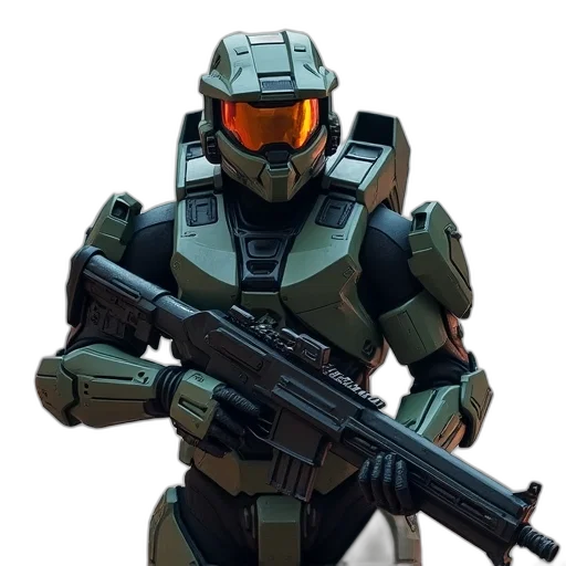 robot, weapon, concept art, 3d render, pixel art, cyberpunk, green, earth tones transparent PNG cut-out