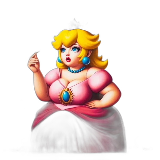 dress, jewelry, crown, staff, concept art, pixel art, 3d render, fantasy art transparent PNG cut-out
