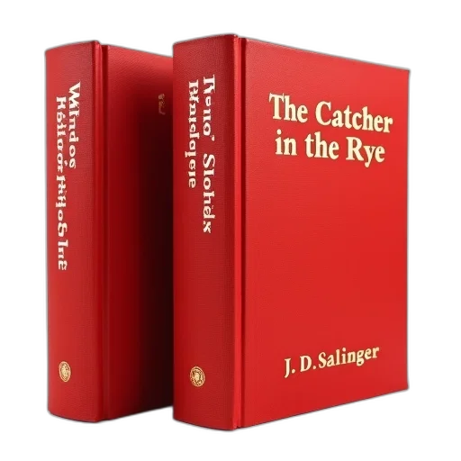 collection, two, classic, novels, salinger, catcher, rye, nine transparent PNG cut-out