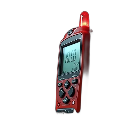 staff, 3d render, anemometer, professional, digital, ammeter, probe, light transparent PNG cut-out