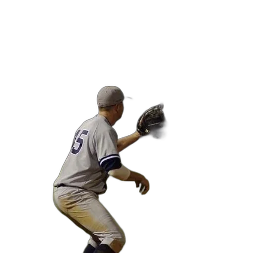 weapon, creature, robot, concept art, 3d render, photorealistic, baseball, player transparent PNG cut-out