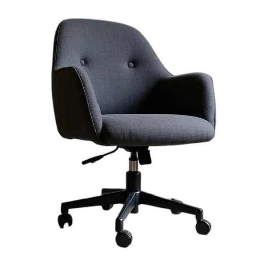 furniture, staff, 3d render, charcoal transparent PNG cut-out