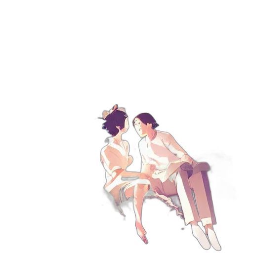 watercolor, pixel art, anime, concept art transparent PNG cut-out