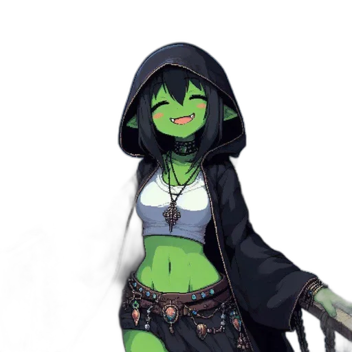 jacket, staff, creature, mask, concept art, fantasy art, 3d render, pixel art transparent PNG cut-out