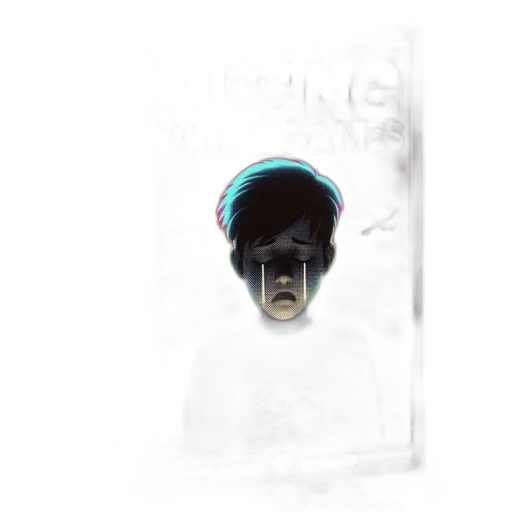 mask, face, robot, hat, concept art, pixel art, comic book art, vaporwave transparent PNG cut-out
