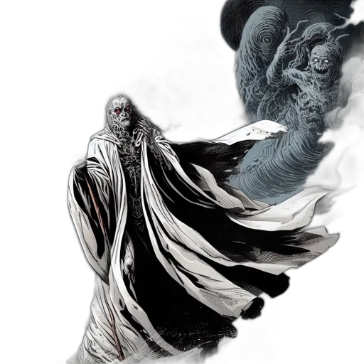 creature, mask, hair, dragon, concept art, photorealistic, comic book art, fantasy art transparent PNG cut-out