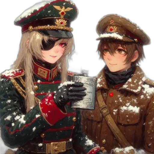 hat, weapon, staff, jacket, anime, concept art, oil painting, pixel art transparent PNG cut-out