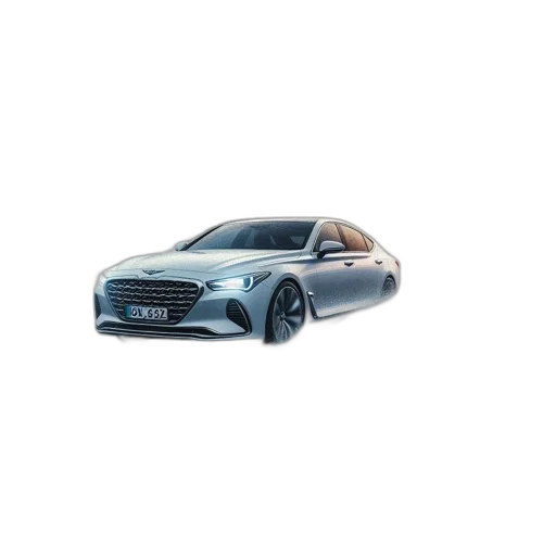 car, 3d render, photorealistic, concept art, modern, drives, through, stormy transparent PNG cut-out