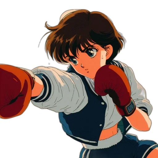 weapon, jacket, anime, concept art, pixel art, photorealistic, animated, girl transparent PNG cut-out