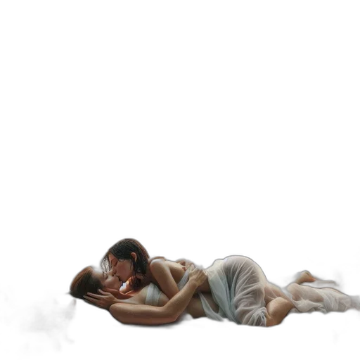 concept art, photorealistic, 3d render, oil painting, fog, snow, rain, underwater transparent PNG cut-out