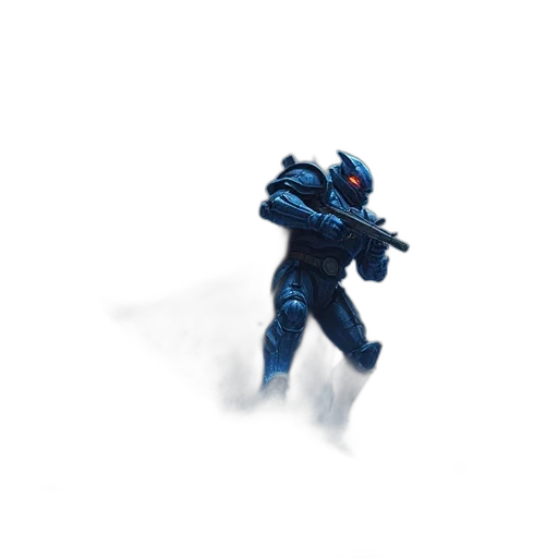robot, weapon, creature, staff transparent PNG cut-out