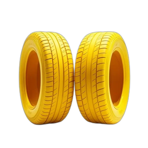 jewelry, shoes, car, 3d render, golden, two, identical, yellow transparent PNG cut-out