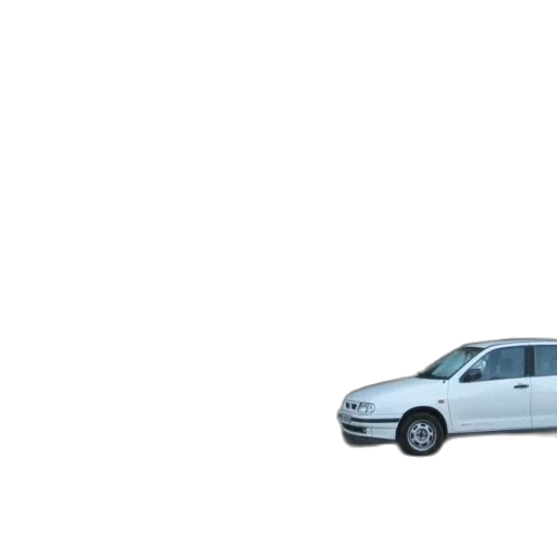 car, staff, 3d render, concept art, photorealistic, white, parked, front transparent PNG cut-out