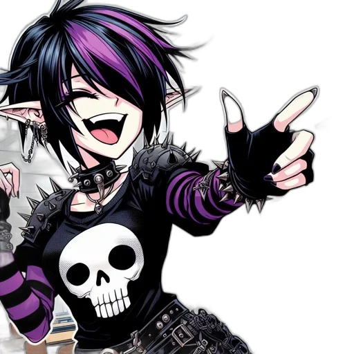 jacket, weapon, cartoon, anime, pixel art, concept art, dark, monochrome transparent PNG cut-out