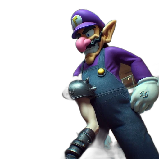 staff, weapon, hat, mask, 3d render, concept art, two, individuals transparent PNG cut-out