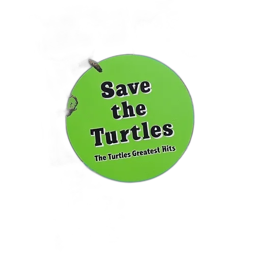 cover, book, titled, save, turtles, greatest, hits, featuring transparent PNG cut-out