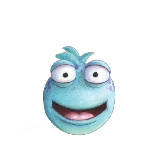 face, creature, animal, staff, 3d render, photorealistic, concept art, cartoon transparent PNG cut-out