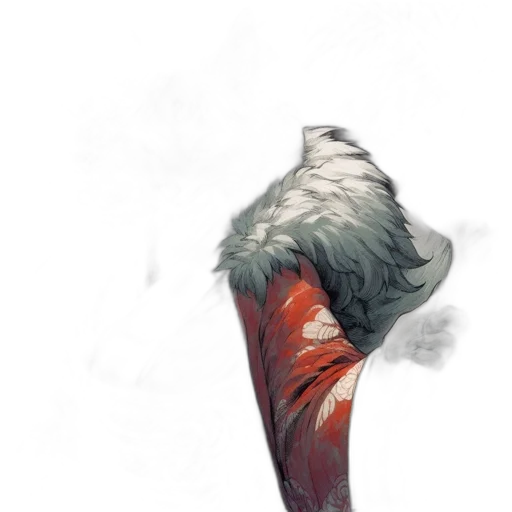 weapon, dragon, sword, jacket, concept art, fantasy art, watercolor, comic book art transparent PNG cut-out