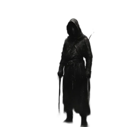 sword, staff, weapon, jacket, concept art, 3d render, pixel art, fantasy art transparent PNG cut-out