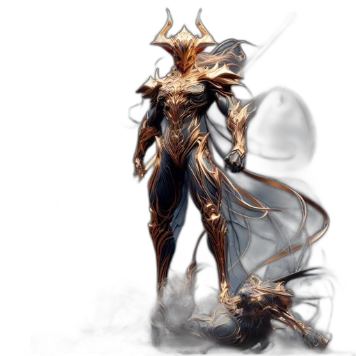 dragon, creature, concept art, fantasy art, comic book art, 3d render, golden, dark transparent PNG cut-out