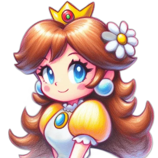 crown, dress, staff, jewelry, pixel art, concept art, cartoon, photorealistic transparent PNG cut-out