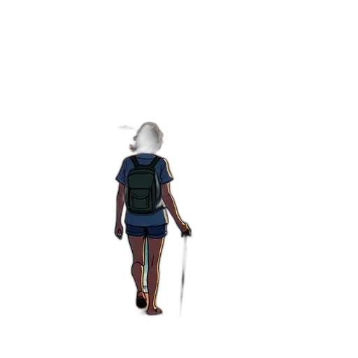 staff, robot, umbrella, mask, 3d render, concept art, pixel art, fantasy art transparent PNG cut-out