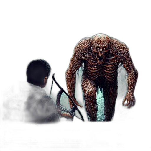creature, animal, robot, mask, concept art, comic book art, fantasy art, 3d render transparent PNG cut-out