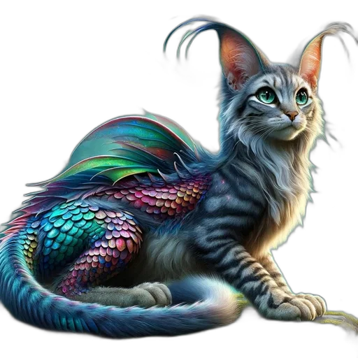dragon, creature, animal, fantasy art, concept art, photorealistic, pixel art, colorful transparent PNG cut-out