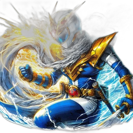 dragon, sword, weapon, concept art, fantasy art, comic book art, anime, blue transparent PNG cut-out