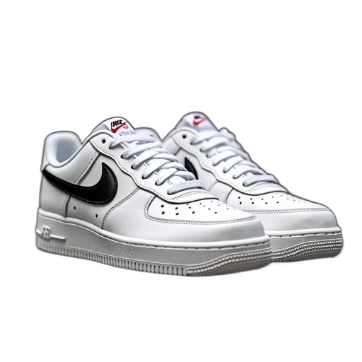shoes, photorealistic, nike, air, force, low, made, premium transparent PNG cut-out