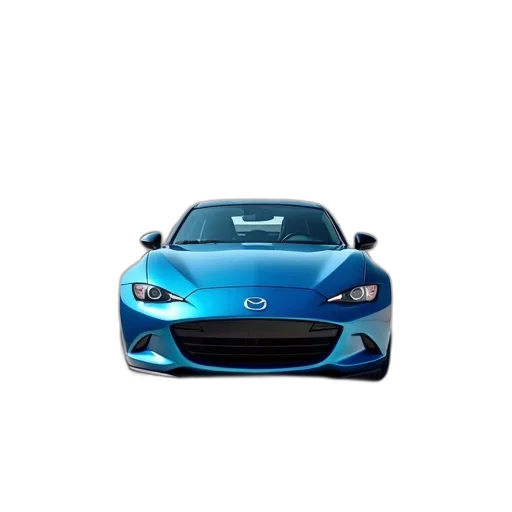car, face, animal, 3d render, photorealistic, concept art, pixel art, blue transparent PNG cut-out