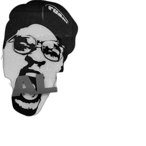 face, cartoon, photorealistic, 3d render, pixel art, black, white, photo transparent PNG cut-out