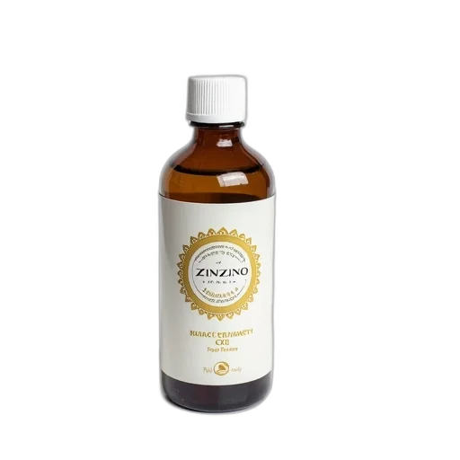 bottle, zinzino, balance, oil, white, cap, label, featuring transparent PNG cut-out
