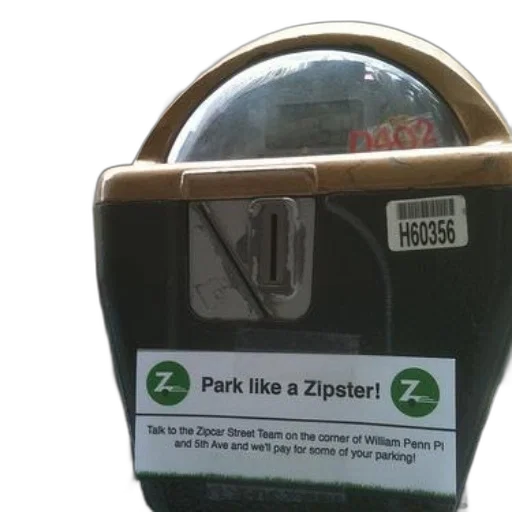 parking, meter, sign, says, park, like, zipster, offers transparent PNG cut-out