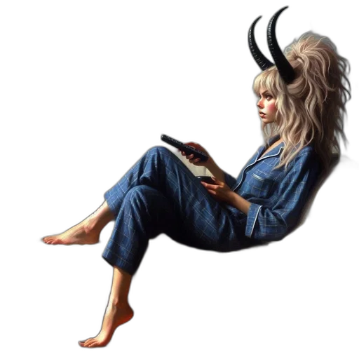 dragon, creature, hair, fantasy art, concept art, photorealistic, pixel art, woman transparent PNG cut-out