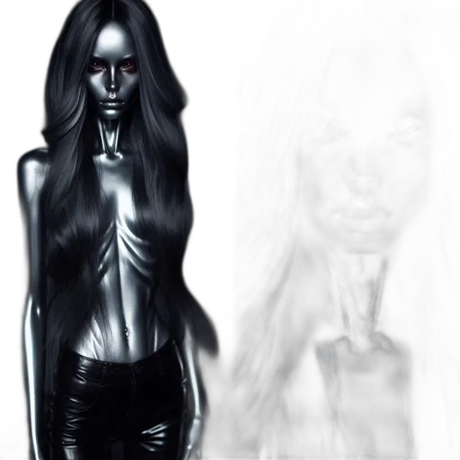 mask, creature, face, dress, concept art, fantasy art, photorealistic, comic book art transparent PNG cut-out