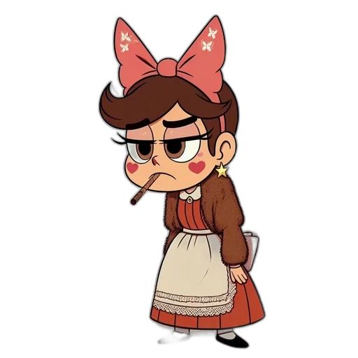 staff, dress, hat, jacket, cartoon, anime, pixel art, concept art transparent PNG cut-out