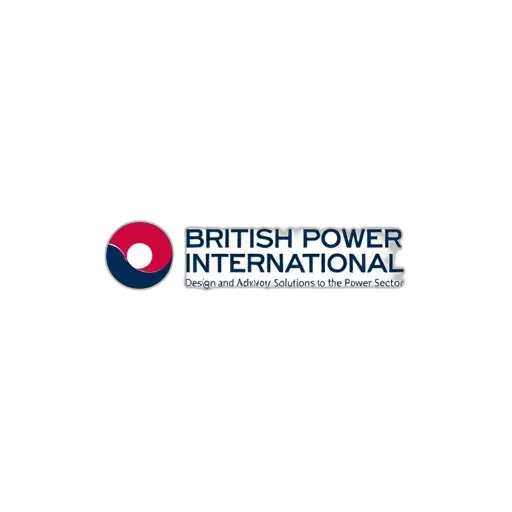 image, features, stylized, logo, british, power, international, circular transparent PNG cut-out