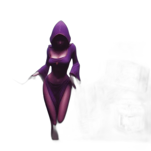 dress, robot, mask, concept art, 3d render, fantasy art, comic book art, outer space transparent PNG cut-out