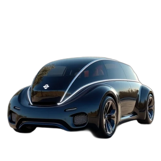 car, robot, 3d render, concept art transparent PNG cut-out