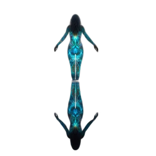 jewelry, creature, dress, staff, concept art, 3d render, pixel art, fantasy art transparent PNG cut-out
