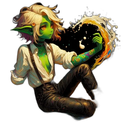 dragon, staff, creature, mask, concept art, fantasy art, pixel art, comic book art transparent PNG cut-out