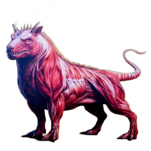 dragon, animal, creature, staff, concept art, fantasy art, watercolor, photorealistic transparent PNG cut-out
