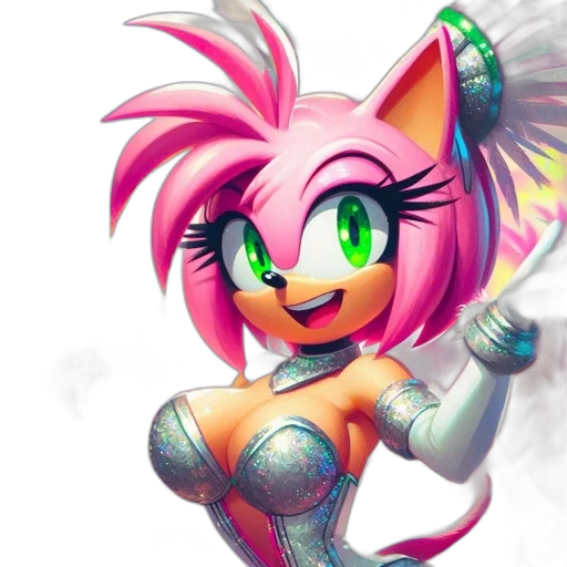 staff, pixel art, concept art, fantasy art, anime, animated, feline, character transparent PNG cut-out