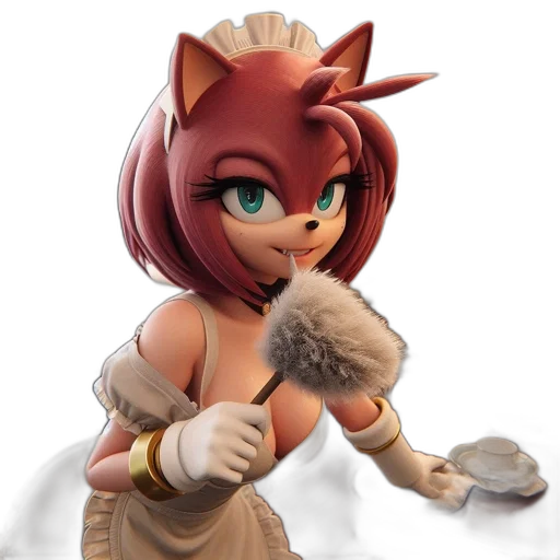 weapon, staff, animal, creature, 3d render, fantasy art, concept art, anime transparent PNG cut-out